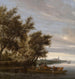 Le ferry - Salomon van Ruysdael — vy av konstverket