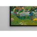 Reproduktion av målningen Le gardien de porcs - Paul Gauguin