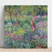 Reproduktion av målningen Le jardin de l'artiste à Giverny - Claude Monet