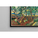 Reproduktion av målningen Le jardin de l'hôpital Saint-Paul - Vincent van Gogh