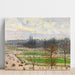 Reproduktion av målningen Le jardin des Tuileries un après-midi d'hiver - Camille Pissarro