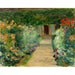 Reproduktion av målningen Le jardin potager à Wannsee, vue vers l'est - Max Liebermann