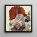 Le lever des bas - Pierre Bonnard — inramlat konstverk på väggen