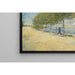 Reproduktion av målningen längs Seine - Vincent van Gogh