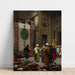 Reproduktion av målningen Le marchand de tapis - Jean-Léon Gérôme