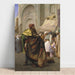 Reproduktion av målningen Le marchand de tapis du Caire - Jean-Léon Gérôme