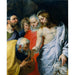 Reproduktion av målningen "Le message du Christ à Pierre" - Peter Paul Rubens