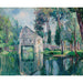 Reproduktion av målningen Le moulin - Henri Lebasque