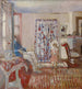 Le peintre Ker-Xavier Roussel et sa fille - Édouard Vuillard — vy av konstverket