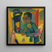 Le peintre autoportrait - Ernst Ludwig Kirchner — inramlat konstverk på väggen