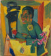 Le peintre autoportrait - Ernst Ludwig Kirchner — vy av konstverket