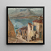 Le port de Calvi - Alexandre Jacovleff — inramlat konstverk på väggen