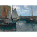 Reproduktion av målningen av Le port de Camogli - Alfred Zoff