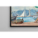Reproduktion av målningen Le port de Saint-Tropez - Henri Lebasque