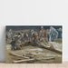 Reproduktion av målningen Le premier clou - James Tissot