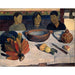 Reproduktion av målningen Le repas (ou Les bananes) - Paul Gauguin