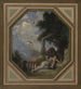 Le repos des poux - Jacques Ferdinand Humbert — vy av konstverket
