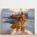 Reproduktion av målningen Le retour de la pêche, plage de Valence - Joaquín Sorolla