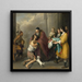 Le retour du fils prodigue - Bartolomé Esteban Murillo — inramlat konstverk på väggen