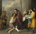 Le retour du fils prodigue - Bartolomé Esteban Murillo — vy av konstverket