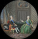 kung Gustaf III och Katarina II av Ryssland i Fredrikshamn - Cornelius Hoeyer — vy av konstverket