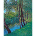 Reproduktion av målningen Le ruisseau de l'Au - Alfred Zoff