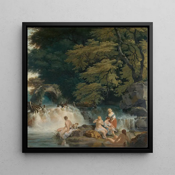 Le saut du saumon à Leixlip - Francis Wheatley