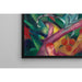 Reproduktion av målningen Le singe - Franz Marc