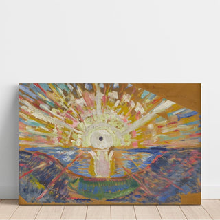 Le soleil - Edvard Munch | Reproduction Tableau Décoration murale affiche copie
