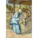 Reproduktion av målningen Tjurskallens herde (efter Millet) - Vincent van Gogh