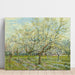 Reproduktion av målningen Le verger blanc - Vincent van Gogh