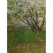 Reproduktion av målningen Le verger fleuri - Vincent van Gogh