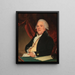 Portrait de John Sims Esq. Marchand de Londres - Lemuel Francis Abbott — inramlat konstverk på väggen