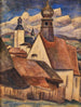 Vue sur les toits de Regen - Leo Gestel — vy av konstverket