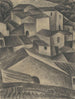 hus i en italiensk by - Leo Gestel — vy av konstverket
