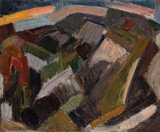 Landskap - Leo Gestel — vy av konstverket