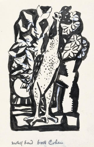 Leo Gestel - Ontwerp boekillustratie voor Alexander Cohens Van Anarchie tot Monarchie Haan.webp