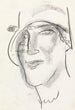 Tête de femme - Leo Gestel — vy av konstverket
