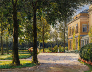 Trädgård i Noordwijk, Maison Offem - Leo Klein von Diepold — vy av konstverket