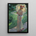 En sommardag i parken - Leo Putz — inramlat konstverk på väggen