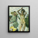 J'ai Ufer IV - Leo Putz — inramlat konstverk på väggen