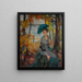 Anticipation - Leo Putz — inramlat konstverk på väggen