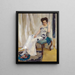 Cara Sophia Köhler et Goldammer - Leo Putz — inramlat konstverk på väggen