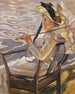 Au soleil - Leo Putz — vy av konstverket