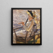 Au soleil - Leo Putz — inramlat konstverk på väggen