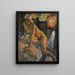Au Sérail - Leo Putz — inramlat konstverk på väggen
