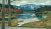 Kampenwand Chiemsee - Leo Putz — vy av konstverket