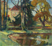 Parc du château de Fuberg à Gauting - Leo Putz — vy av konstverket