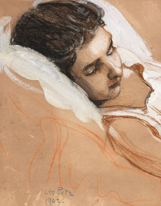 Leo Putz - Schlafendes Mdchen.webp
