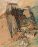 Château du Tyrol - Leo Putz — vy av konstverket